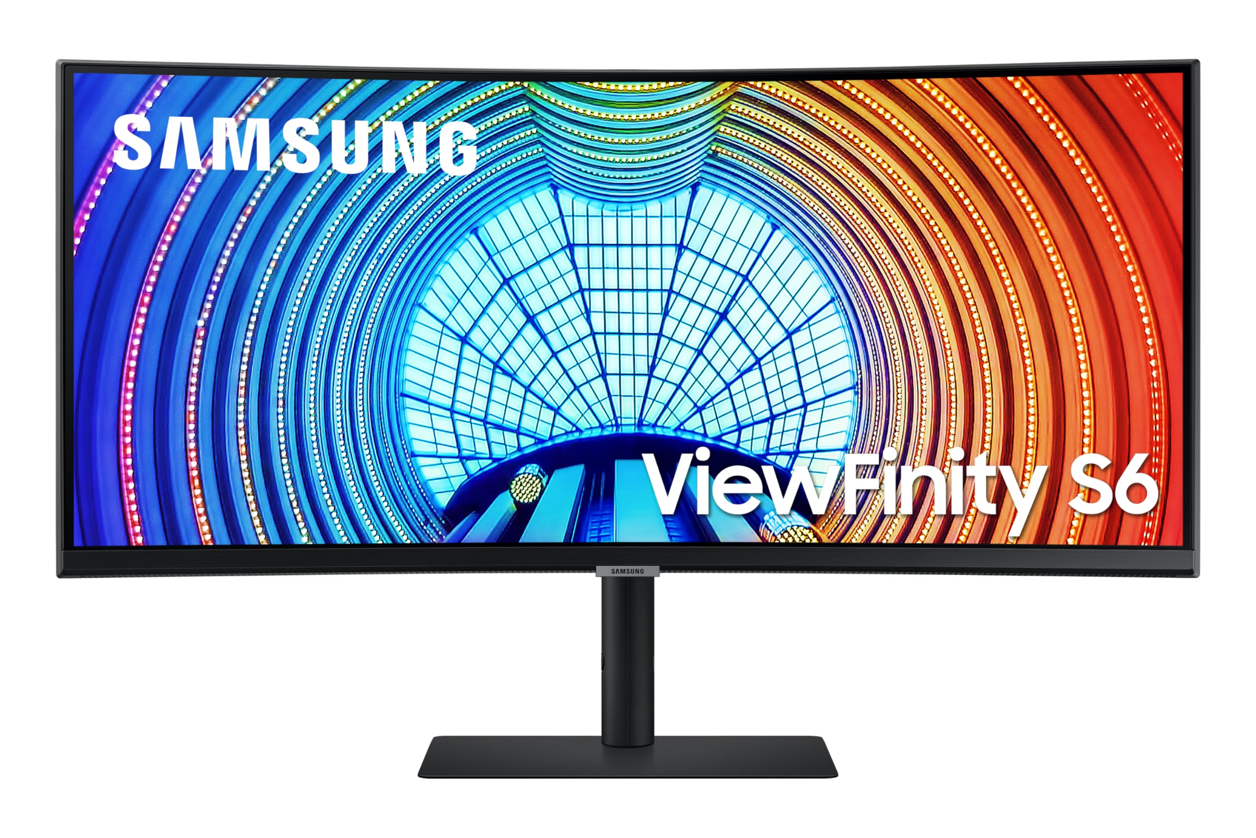 Samsung LS34C650TAU Monitor PC 86,4 cm [34] 3440 x 1440 Pixel UltraWide Quad HD LED Bianco (SAMSUNG 34IN S65TC UW QHD - THUNDERBOLT 4 VIEWFINITY MONITOR)