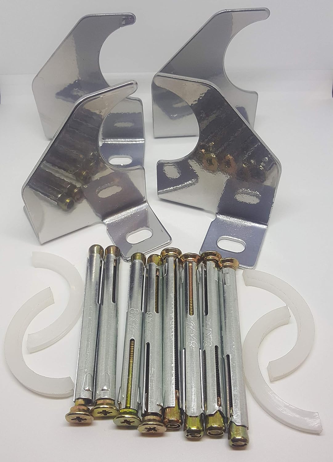 DIANA’S COLLECTION Radiator Brackets Single Arm for Wall Mount Vertical