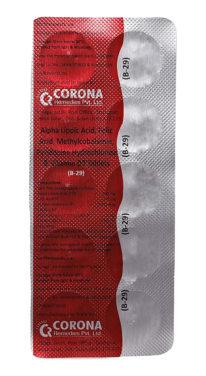 Buy B 29 Daily Tablet 10 S Online At Low Prices In India Amazon In