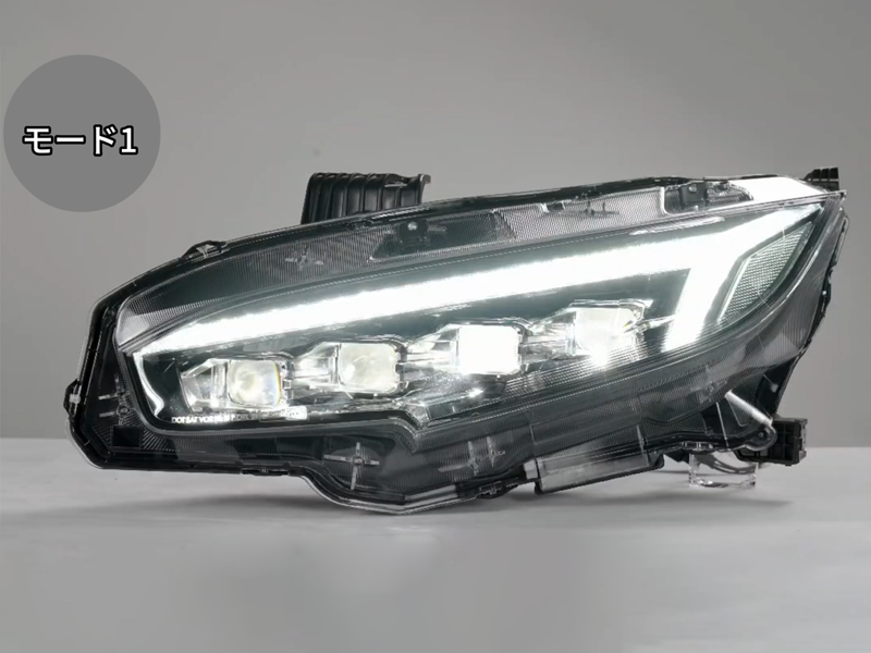 シビック　fk7.8 fc1 用ヘッドライト ホンダ（HONDA） シビック FK8 FK7 FC1 LED ヘッドライト 左右 ヘッド
