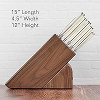 Vista 7 de Wusthof Classic Ikon Creme - Juego de cuchillos de 10 piezas con bloque de nogal