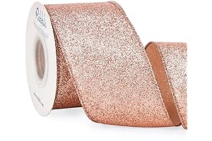 Ribbli Rose Gold Christmas Tree Ribbon