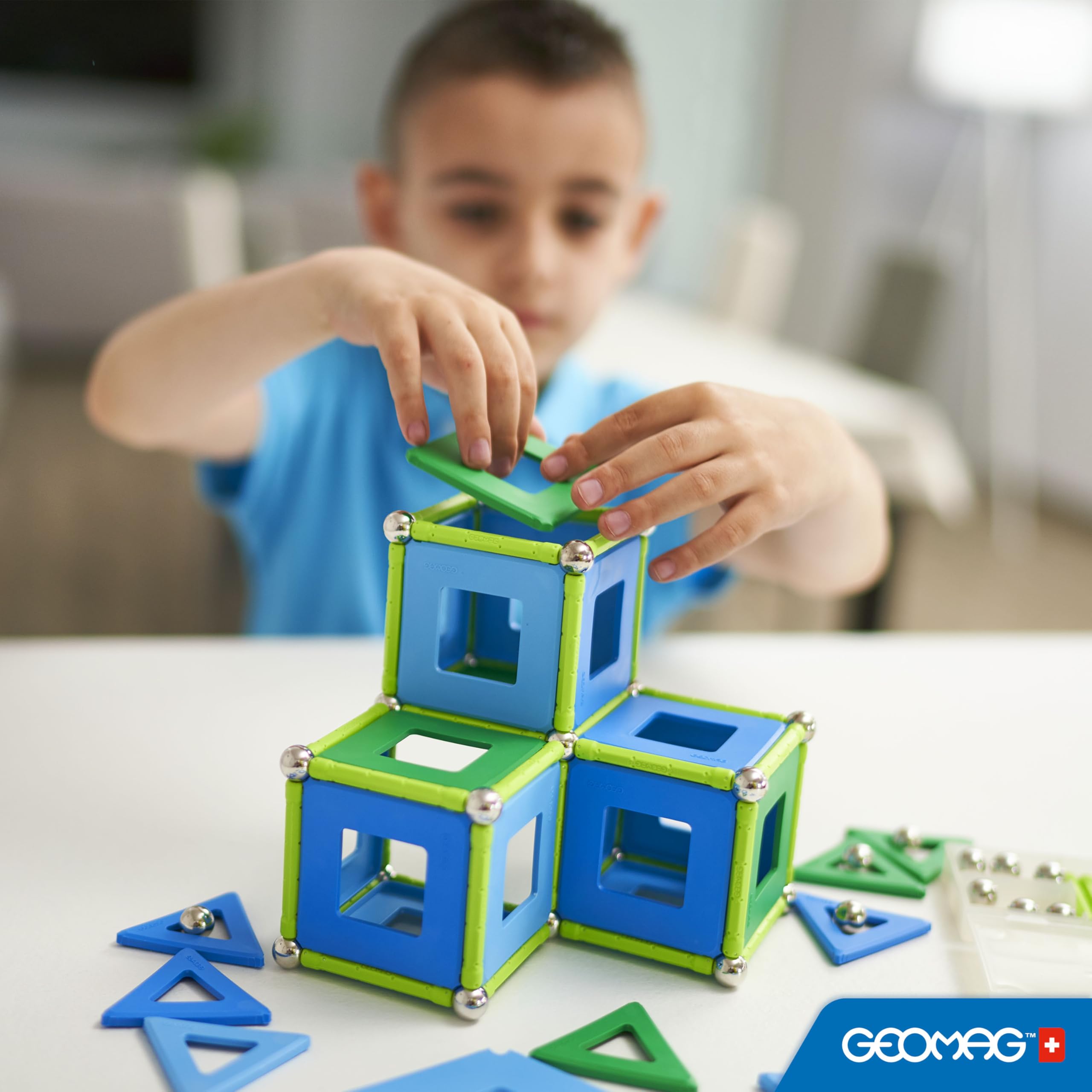 Geomag 473 klasyczny zestaw budynków, wielokolorowy