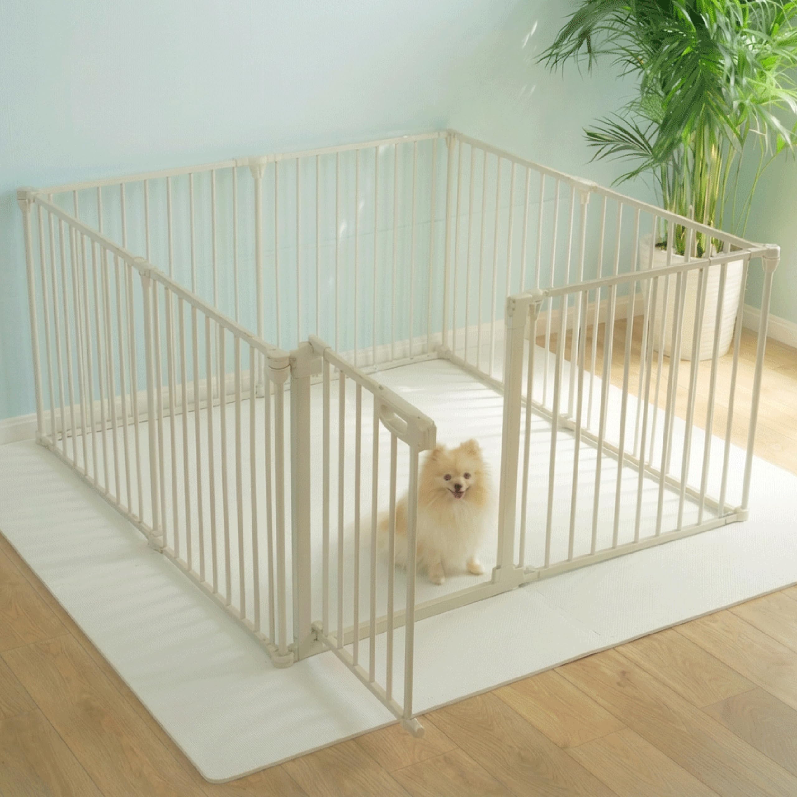 YouTen YT-PKG02-GR ペットサークル 8枚モデル 犬 ケージ Amazon | 【アワード受賞・人気ブランド】 YouTen(ユーテン) ペット