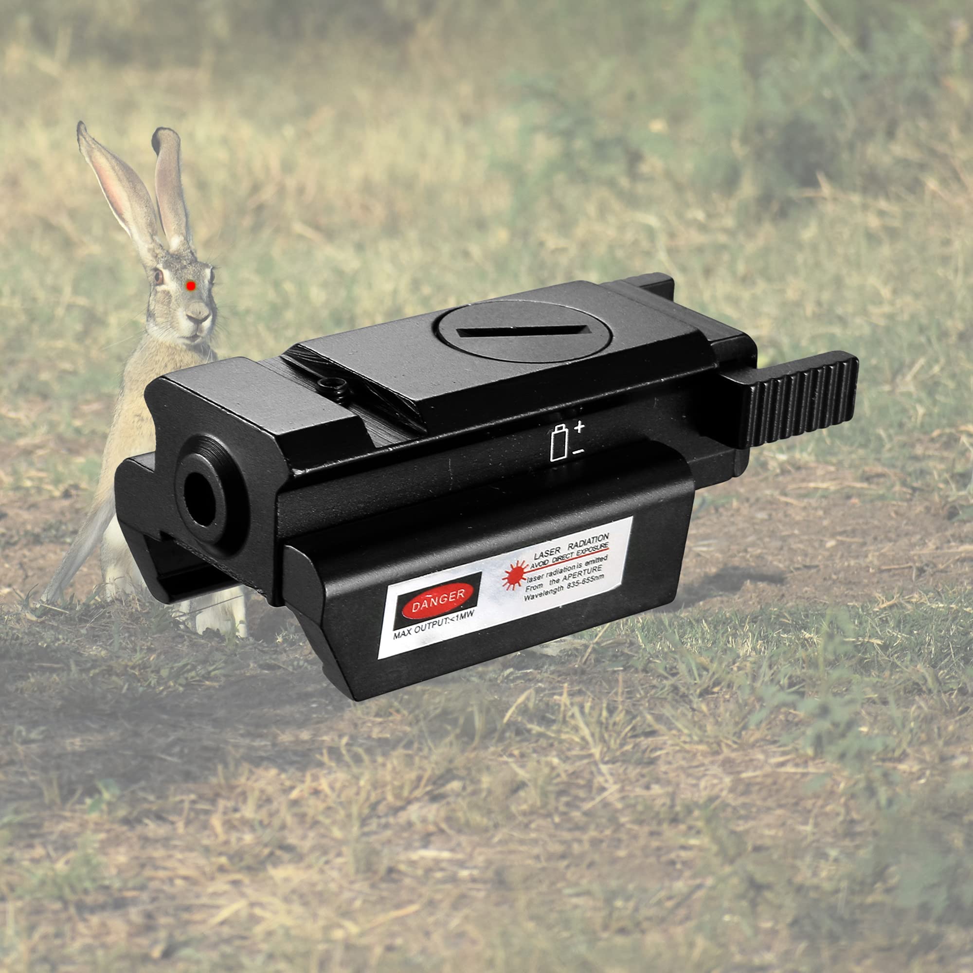 IRON JIA'S Compatto 20 mm Picatinny czerwona kropka celownik laserowy do pistoletu