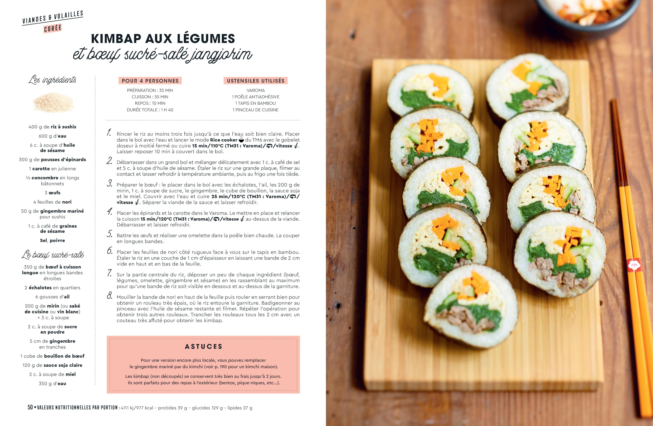 Recettes asiatiques avec Thermomix