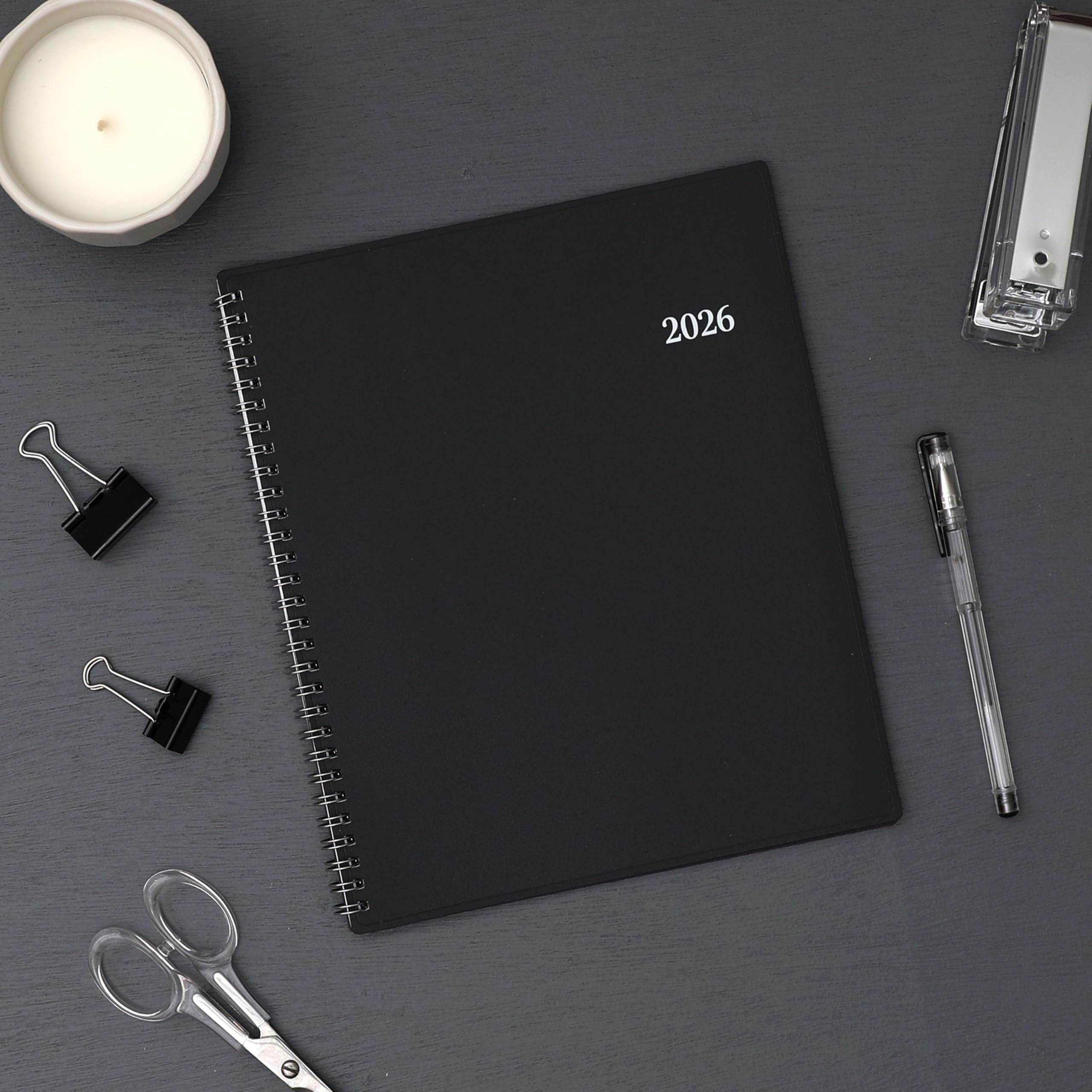 Blue Sky 2026 Monthly Planner Calendar January 2026 - December 2026 8 x 10 Monthly Layout Flexible Cover — view 2