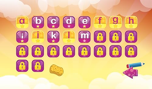 Write letters: Tracing ABC