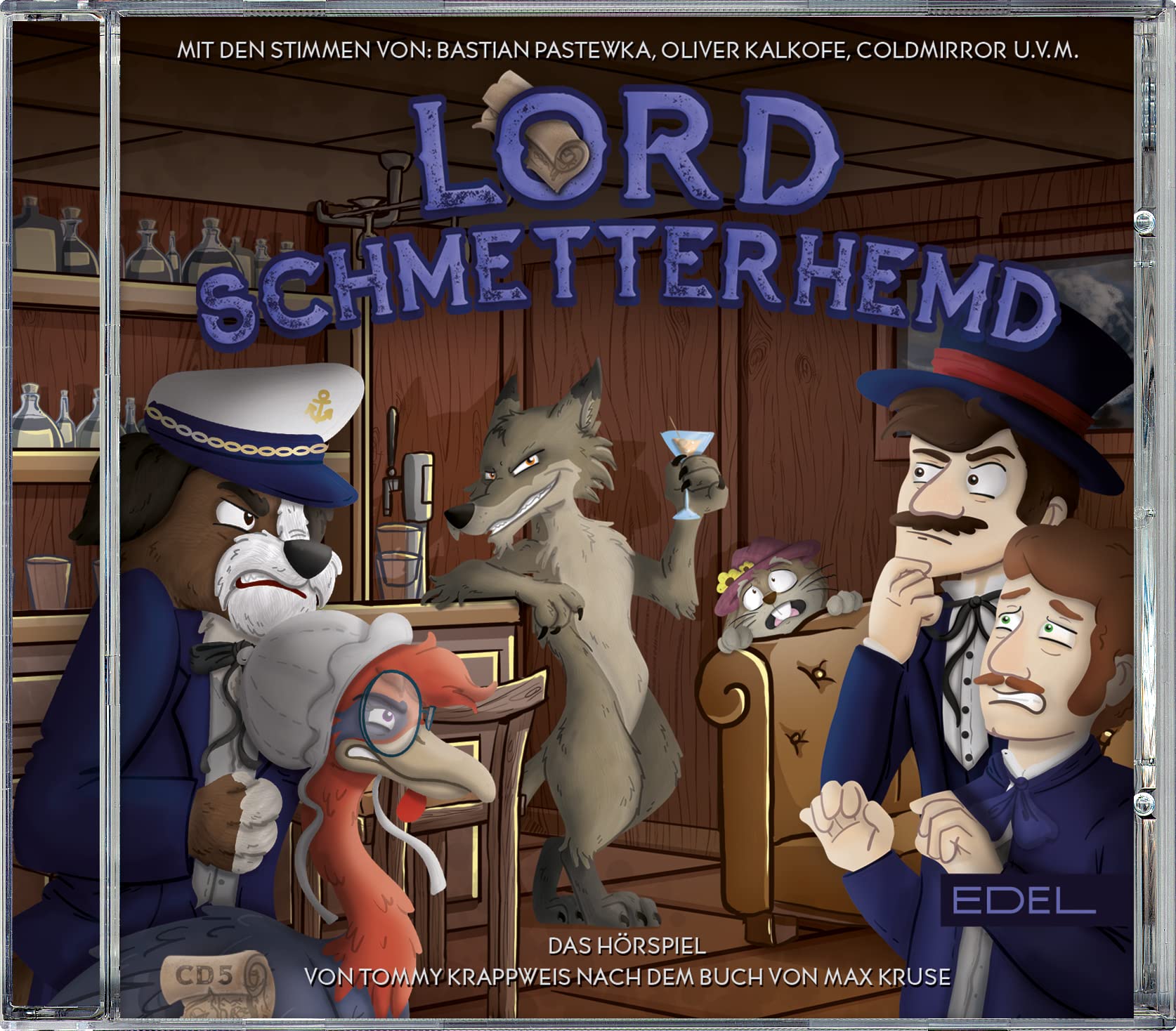 Lord Schmetterhemd: Die komplette Hörspiel-Box von Tommy Krappweis nach dem Buch von Max Kruse - Mit den Stimmen von Bastian Pastewka, Oliver Kalkofe, Coldmirror uvm.