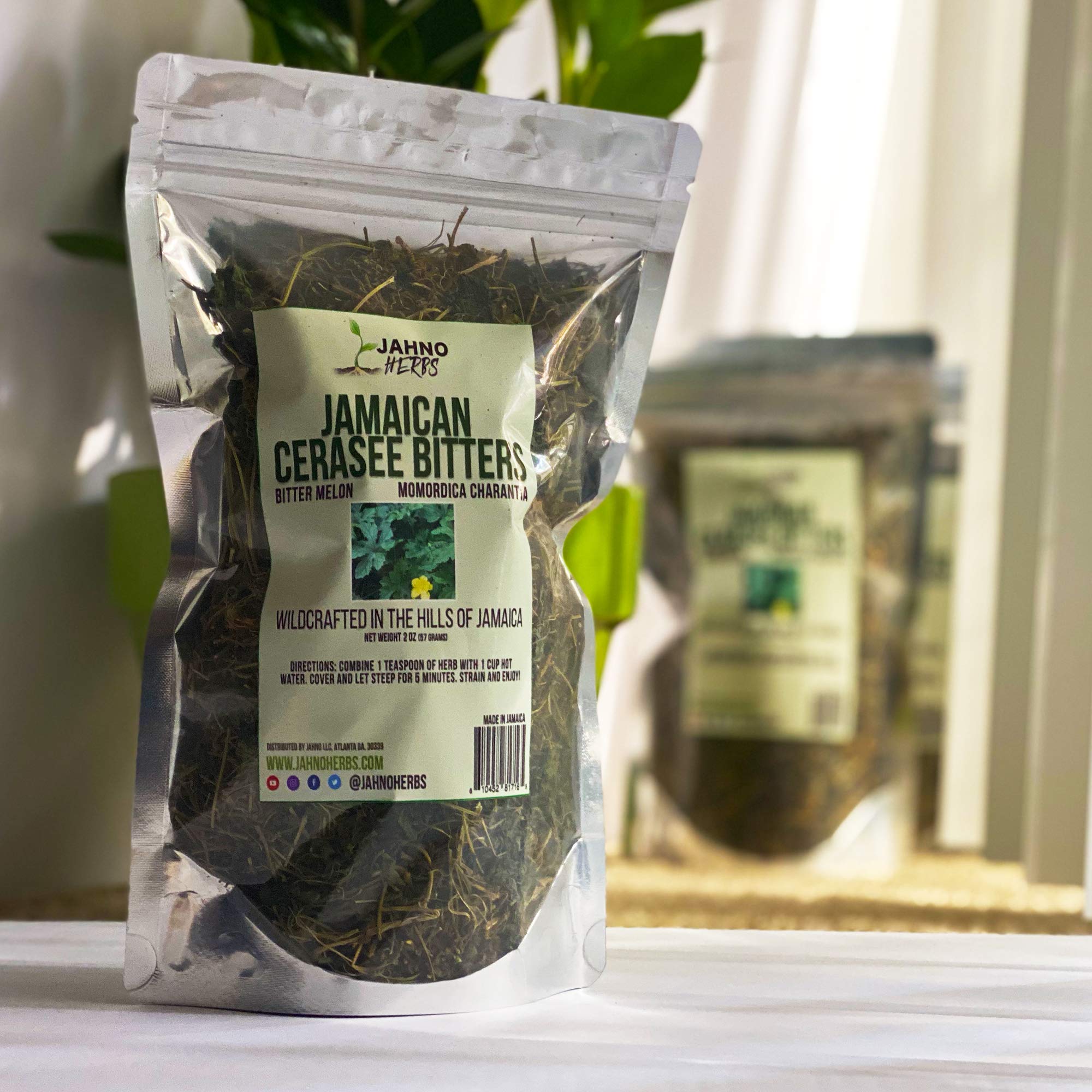 Jamaican Cerasee Bitters (Bitter Melon) Momordica Charanta (2 OZ)