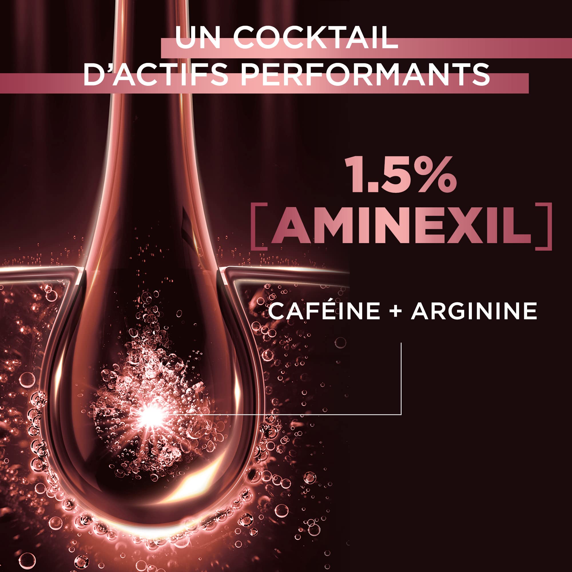 L’Oréal Paris L'Oréal Paris- Full Resist Anti-Hair Loss Serum- Enriched with Aminexil + Caffeine + Arginine- for Fragile Hair Hair Loss- Strengthened Lengths - Image 3