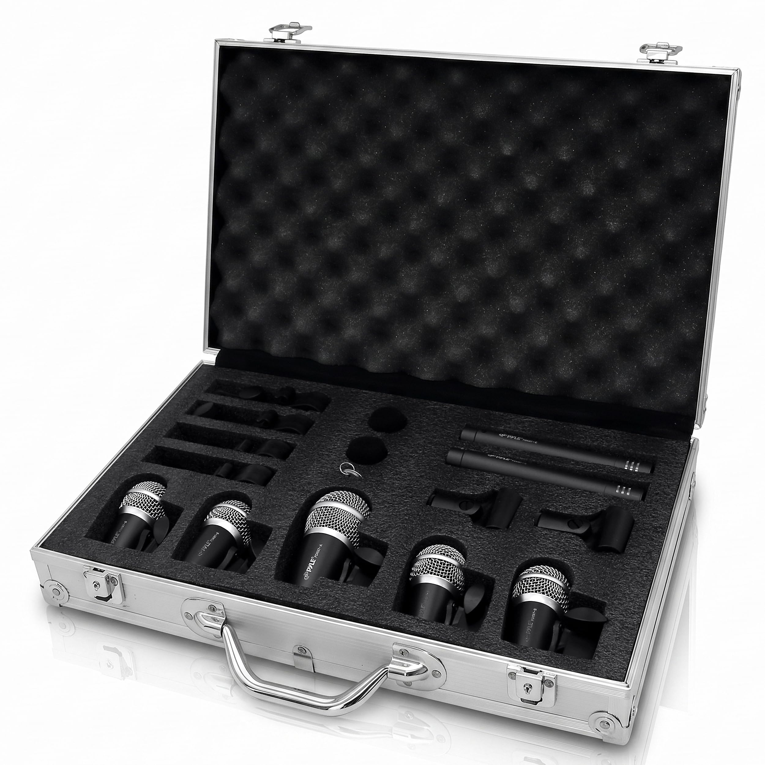 Amazon.com: Pyle 7-Piece Wired Dynamic Kit-Kick Bass, Tom/Snare