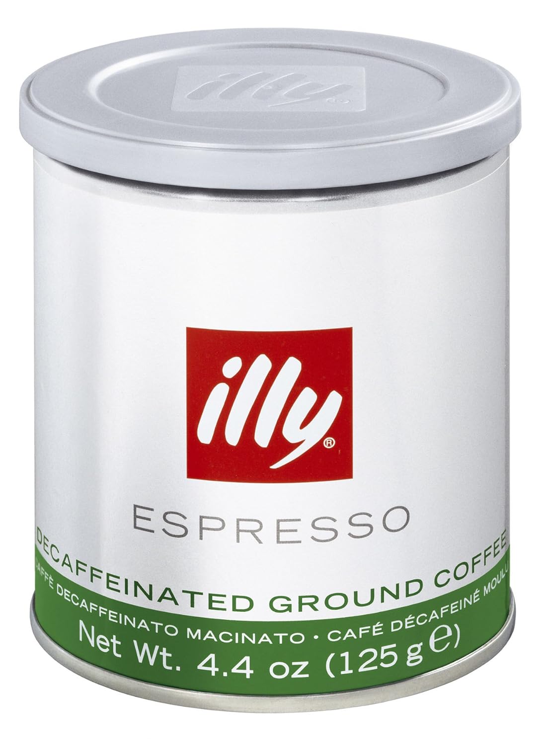 Illy Coffee Ground Decaffeinated, 125g Can Amazon.in Grocery