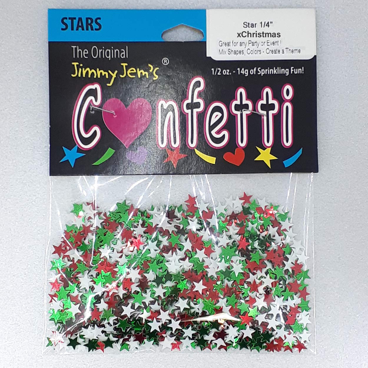 Confetti Star 1/4
