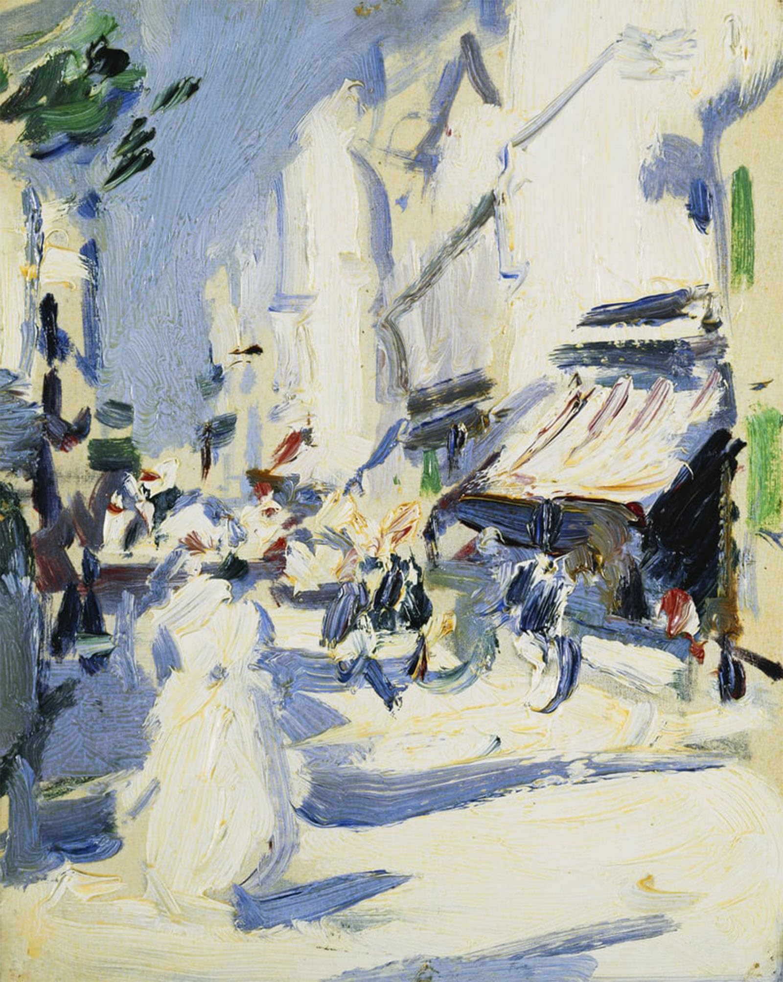 ARTXLXXBN Famous Painting Canvas Artwork Graffiti Print Street in Paris by Samuel John Peploe Portrait Canvas Image for Home Decor 60x90cm