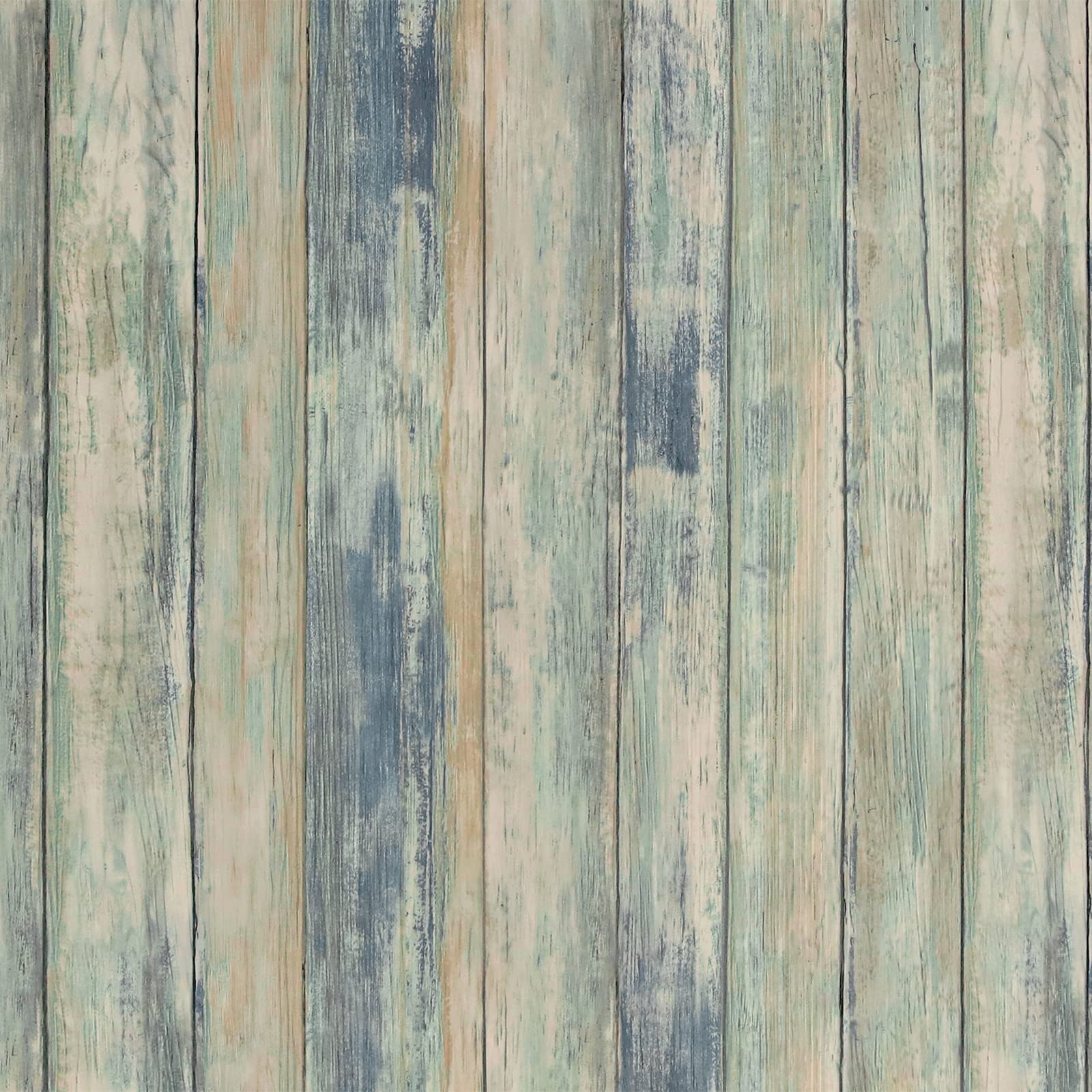 Buy Self Adhesive Blue Wood Wallpaper Sticky Back Plastic Roll 30cmx2m