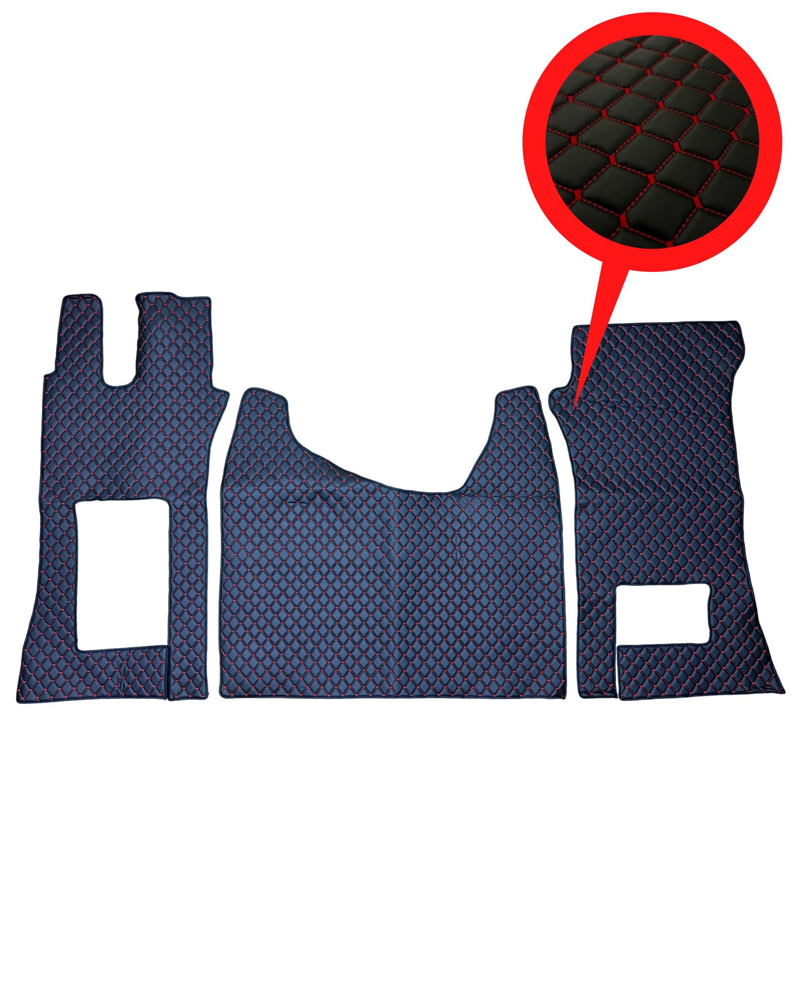 ORIGINAL ARM PANELS rubber mats for Mercedes Actros MP4 rubber floor