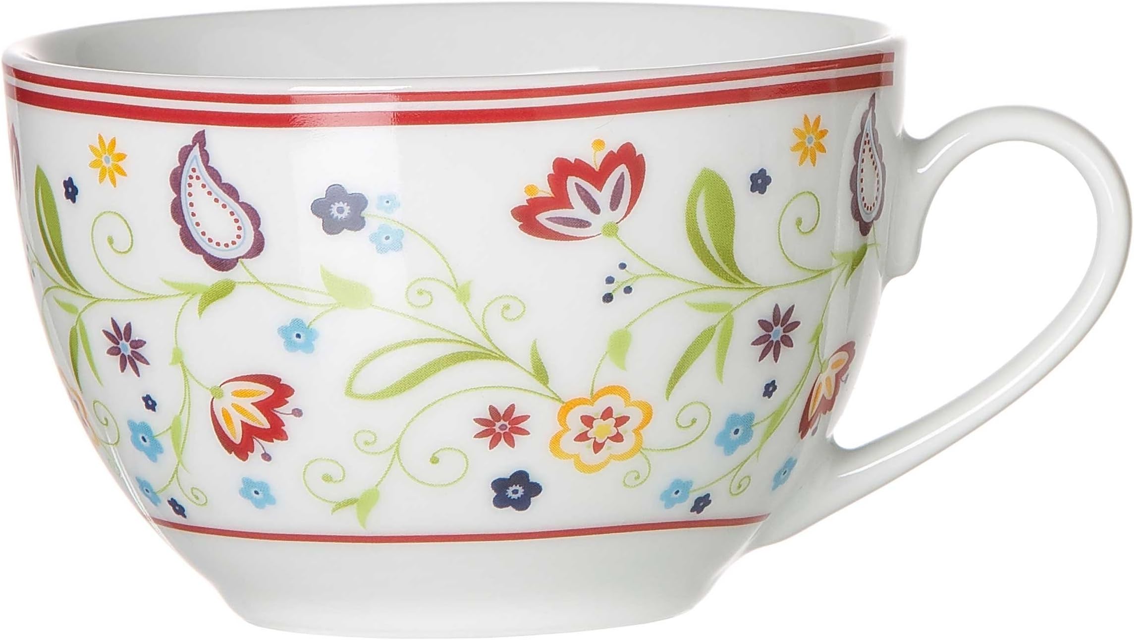 Tazze Grigio Scuro Tazze Caffè Ritzenhoff & Breker - Set 6 Pezzi Porcellana 320 Ml Grigio Set 6 Tazze - Foto 5