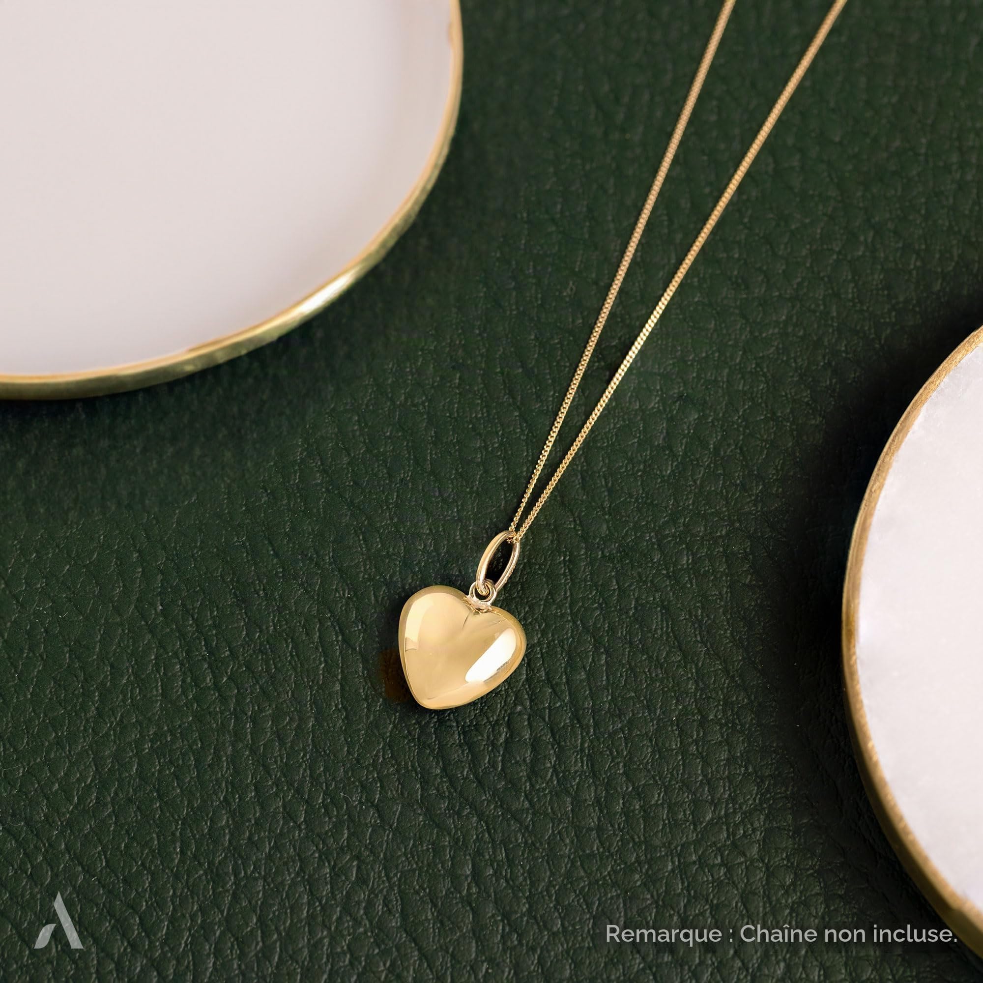 Amberta Allure Pendentif pour Femme en Or 9 Carats