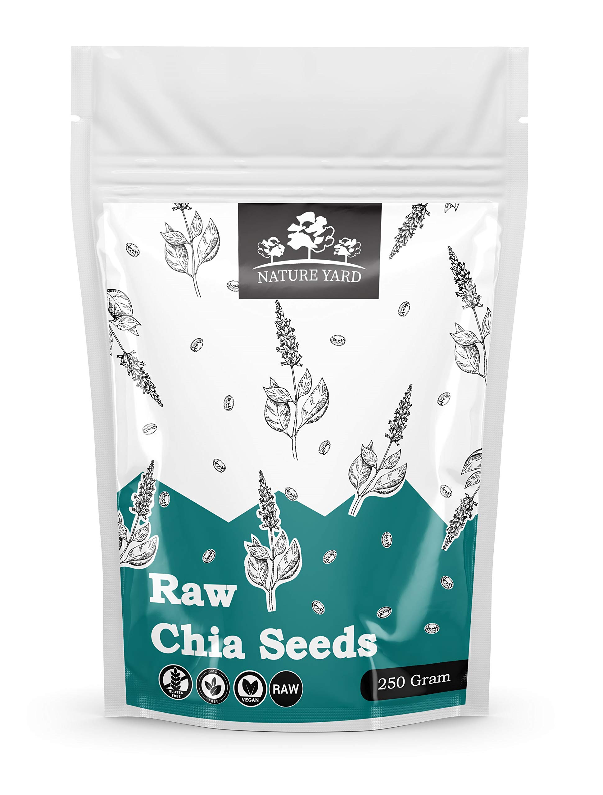 NATURE YARD Chia Seeds for Weight Loss - 250 gm (B08MFRSP6F) Amazon Price History, Amazon Price Tracker