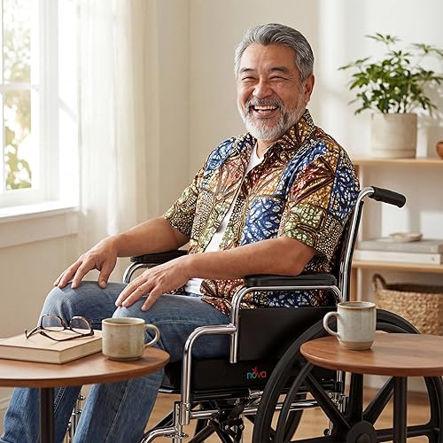 Miniatura 2 de NOVA Medical Products - Cojín de gel y espuma viscoelástica para asiento y silla de ruedas en 8 tamaños (de 16 x 16 pulgadas a 18 x 24 pulgadas de