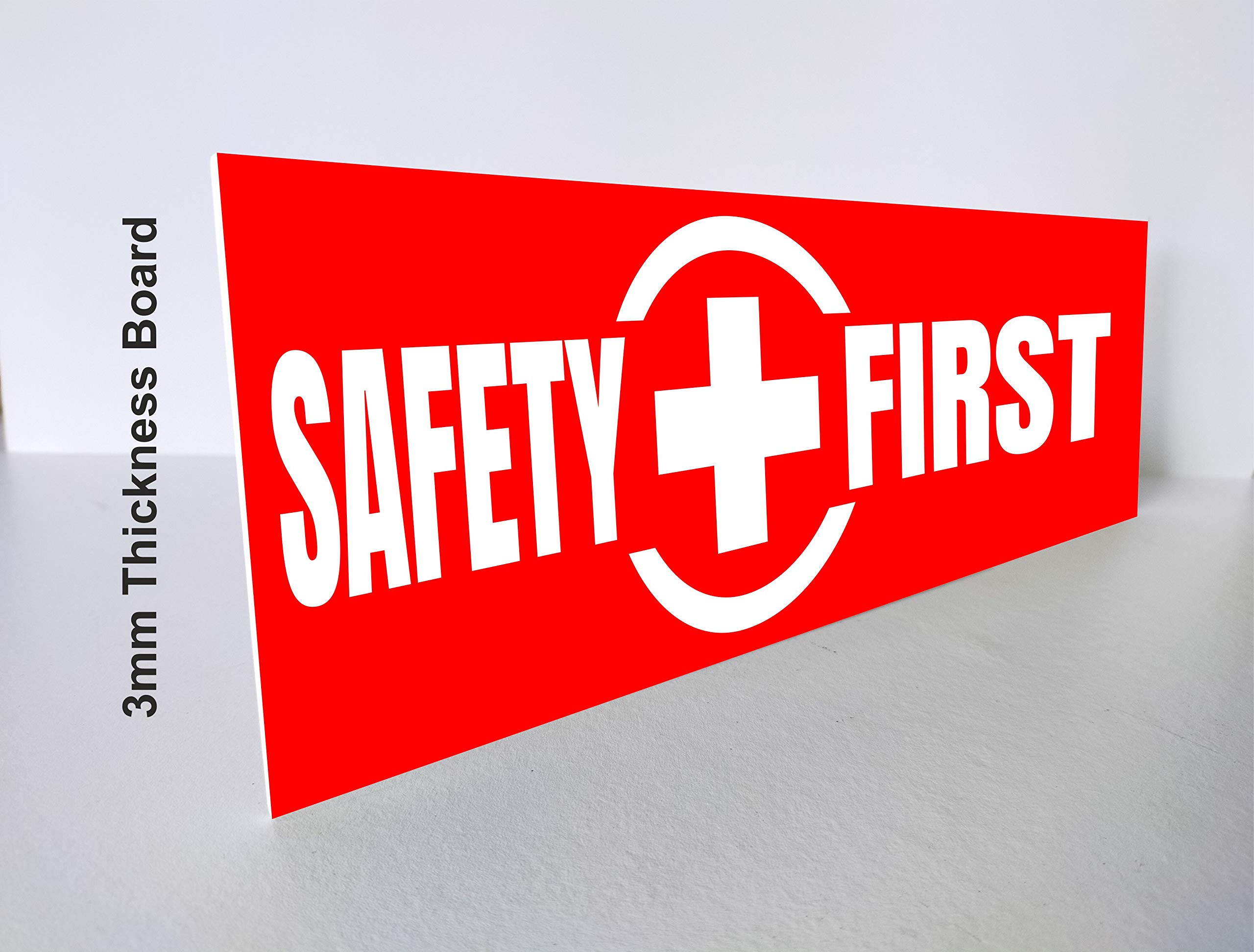 Buy SIGN EVER Safety First Sign Board Factory Office Bank Restaurant ...