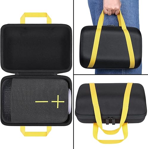 Miniatura 4 de co2CREA Funda rígida compatible con Ultimate Ears UE EPICBOOM Altavoz Bluetooth inalámbrico portátil, funda negra