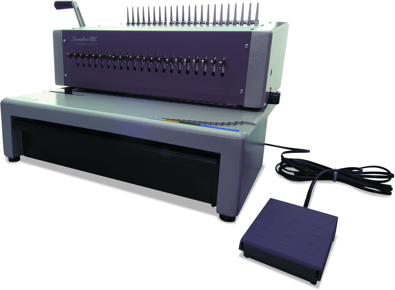 🔥 GBC Binding Machine, Electric, Binds 500 Sheets, Punches 25 Sheets, CombBind C800PRO (27170),Gray 🛒 Crazy Deals GBC Binding Machine, Electric, Binds 500 Sheets, Punches 25 Sheets, CombBind C800PRO (27170),Gray