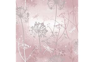 Arthouse Damselflies Sparkling Wallpaper: Experience a Shimmering Botanical Paradise