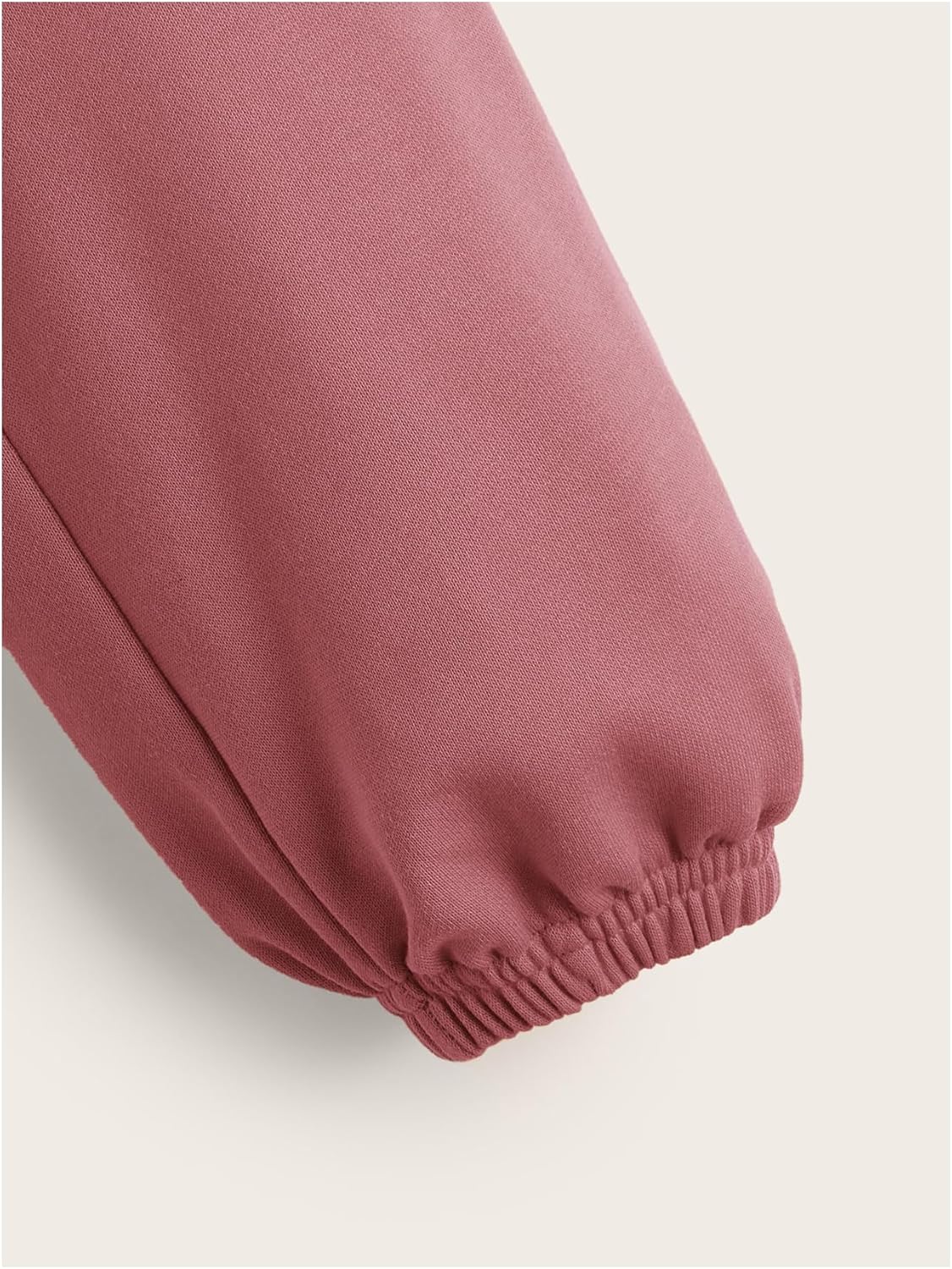 SOLY HUX Girl's Casual Crewneck Cropped Sweatshirt Long Sleeve Drop Shoulder Pullover Tops - Image 4