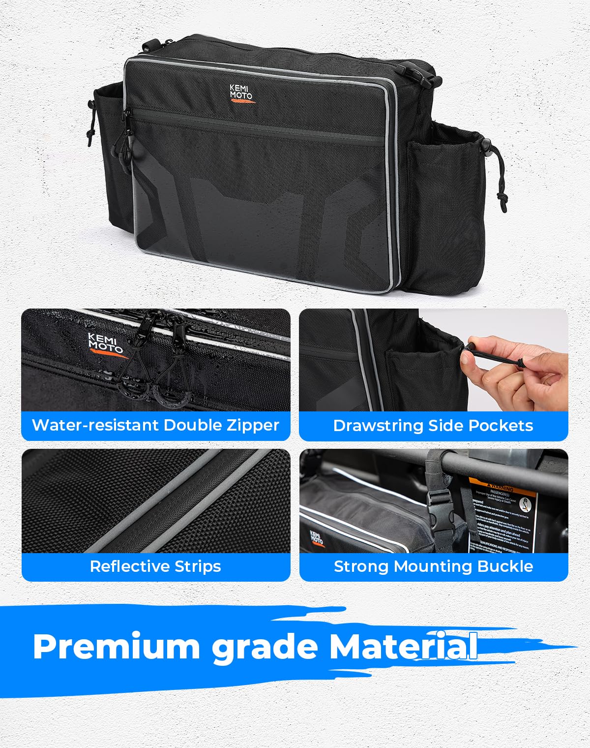 KEMIMOTO Bolsa de almacenamiento para asiento