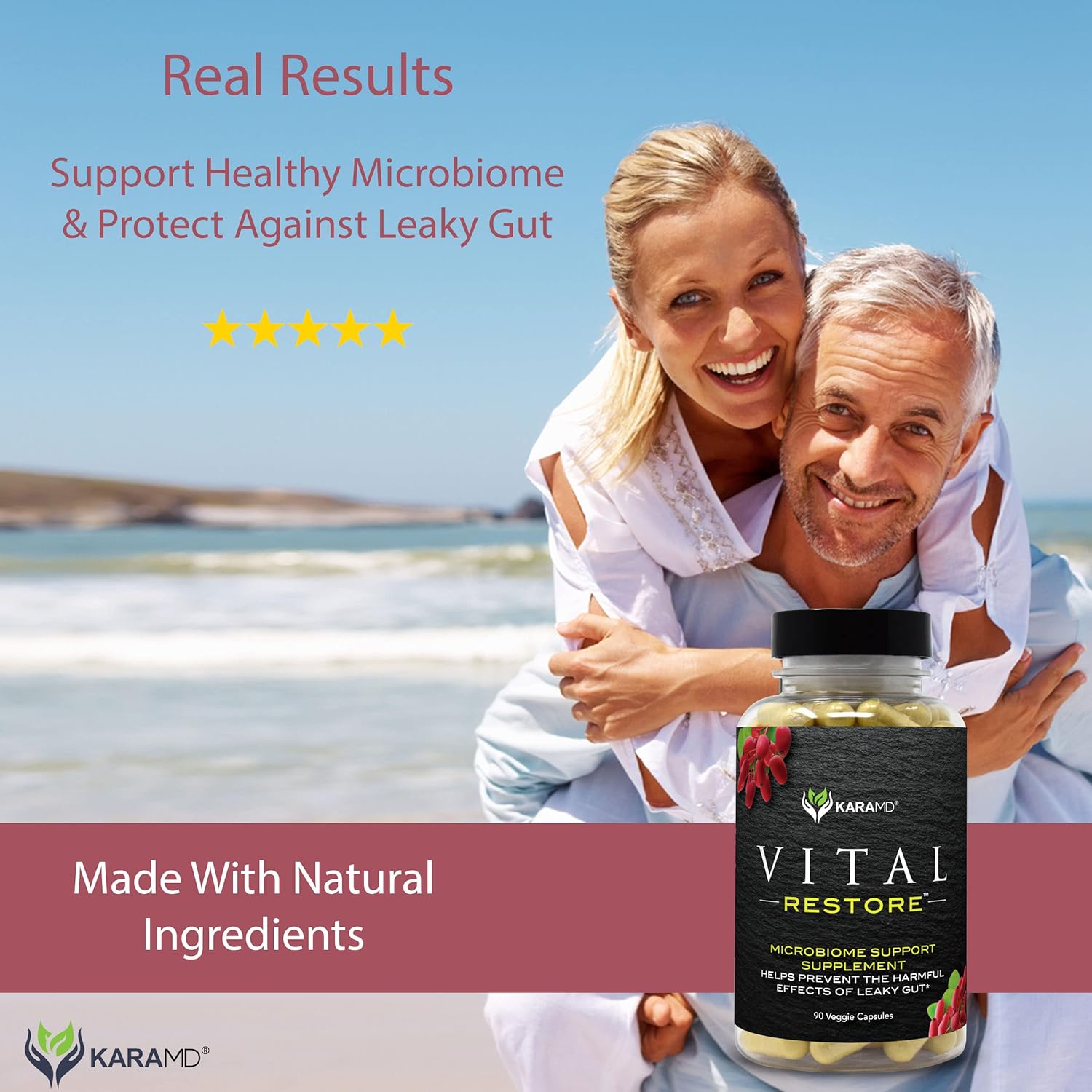 Buy KaraMD Vital Restore Doctor Formulated Leaky Gut Repair Gastric