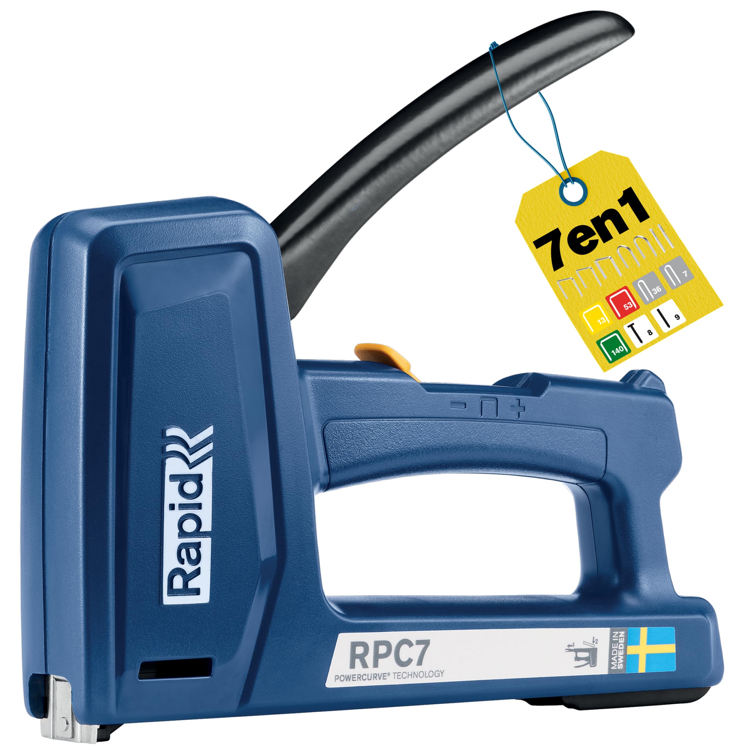 Pistola Graffettatrice Pesante Effektwerk 5 In 1 - Con Graffette E Levapunti Per Legno E Tessuti - Foto 4