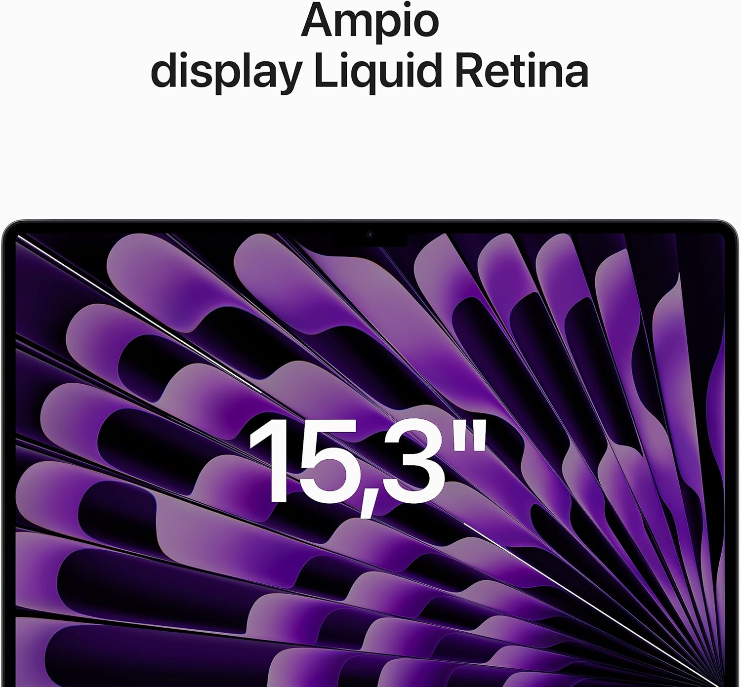 2023 MacBook Air portatile con chip M2: display Liquid Retina da 15,3" - Notebook - Immagine 2
