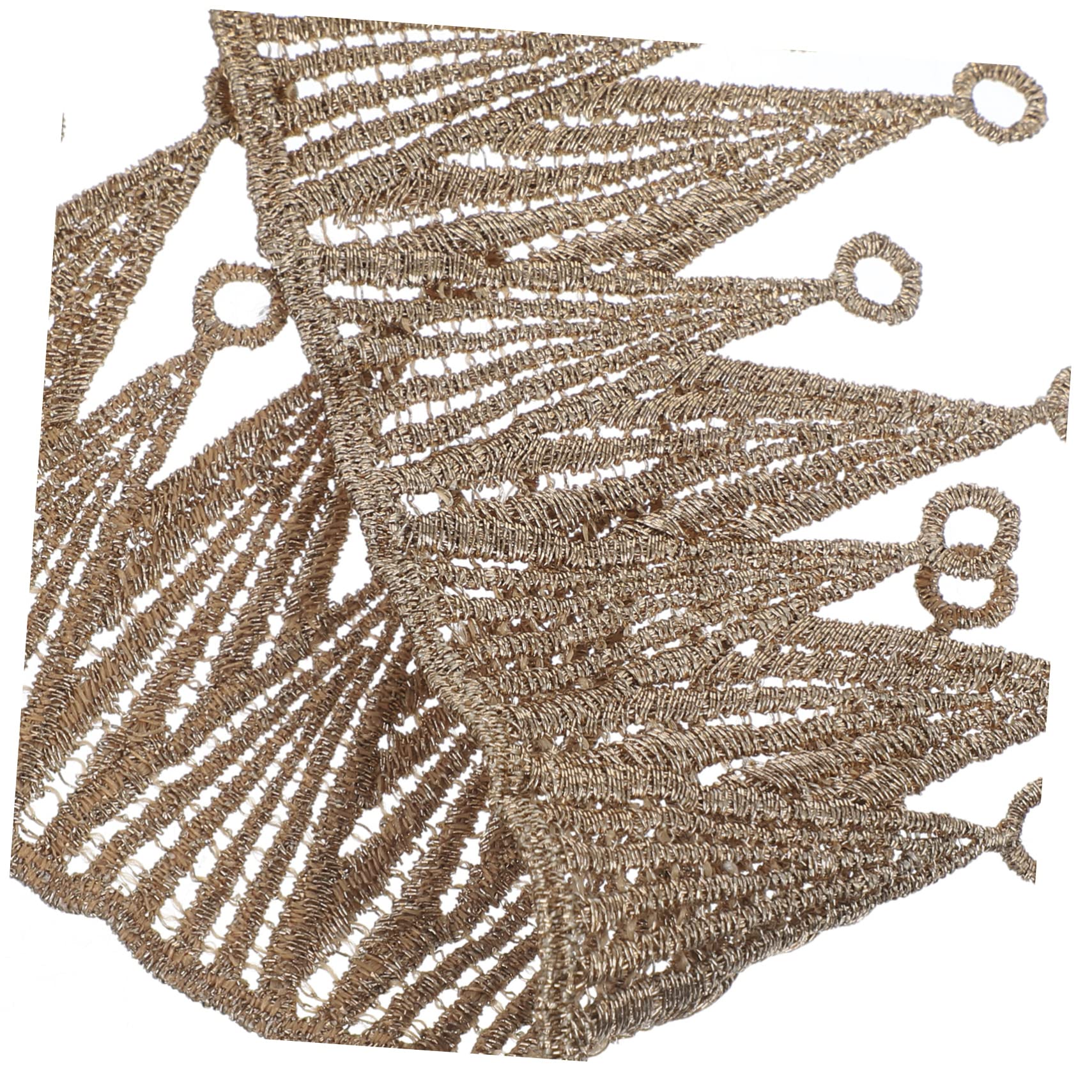 EXCEART Accesorios De Encaje Tela De Encaje Ribete De Tela Ribete Flecos Hogar Diy Diy Para Bodas Vestido De Novia