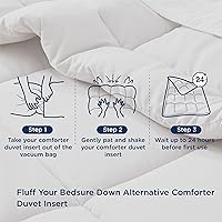 Vista 9 de Bedsure - Edredón de color liso