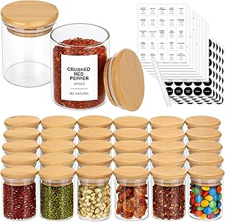 10 Kitchen Pallet Ideas for Rustic Budget Friendly Projects 32 4OZ Glass Spice Jars with Bamboo Lids and 315 Labels, 32 Pcs Clear Food ...