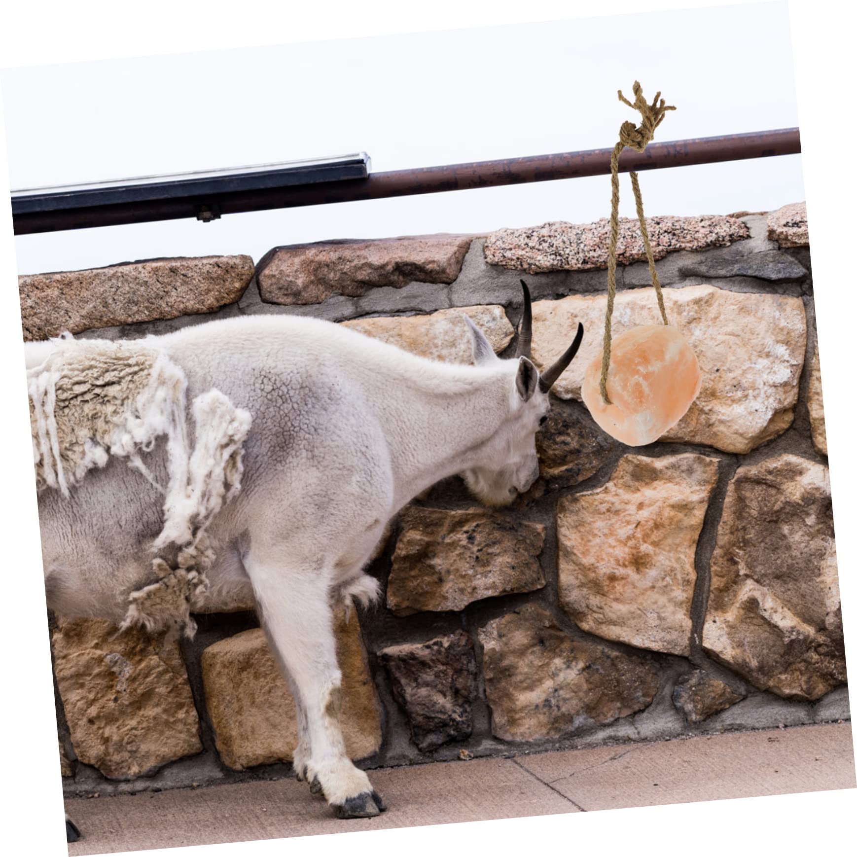 DOITOOL Bloque Mineral Para Ganado Bloques Naturales Para Lamer Colgante Suministro De Granja Para Caballos Vacas Ovejas