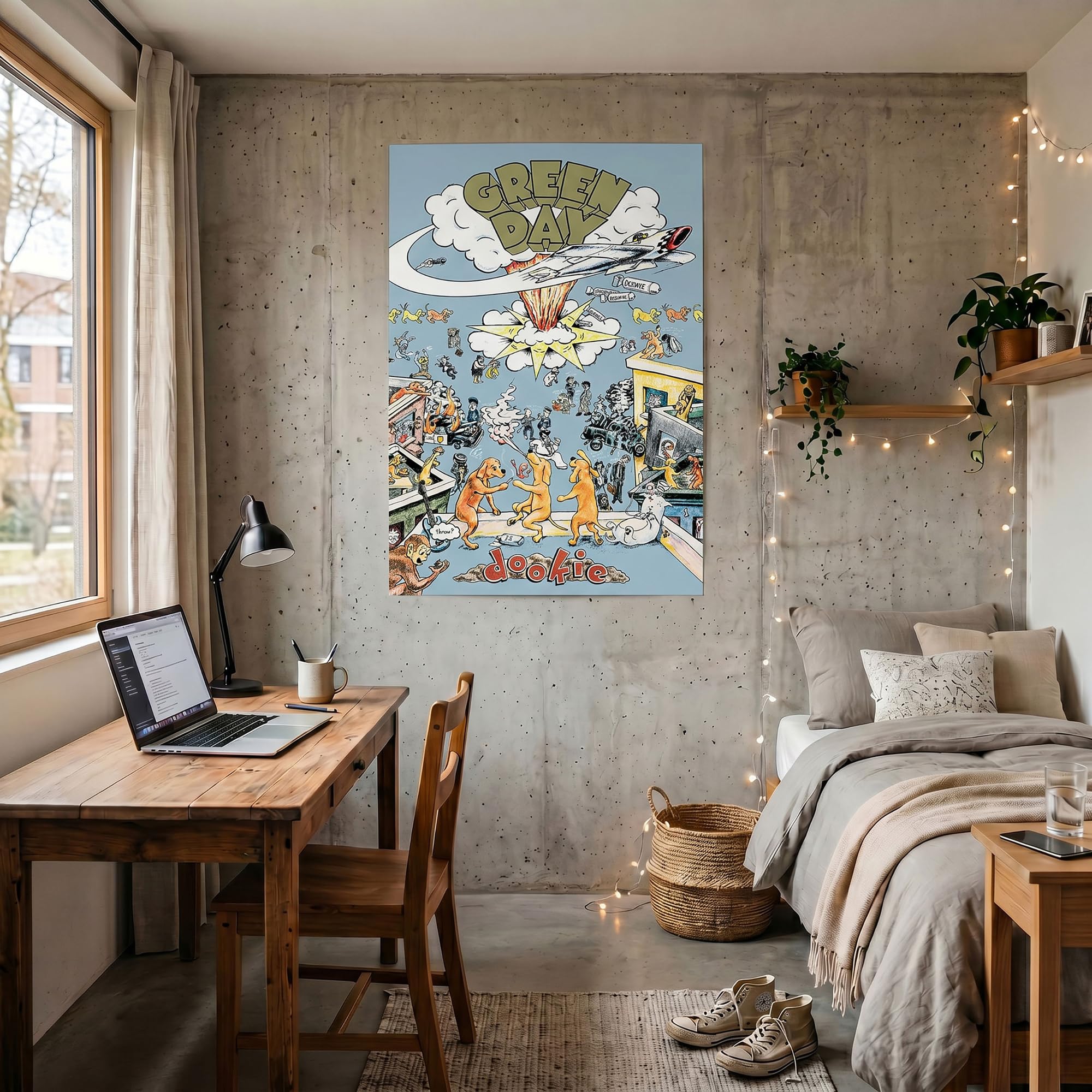 Amazon.com: Pyramid America Green Day Poster - Dookie Album Cover
