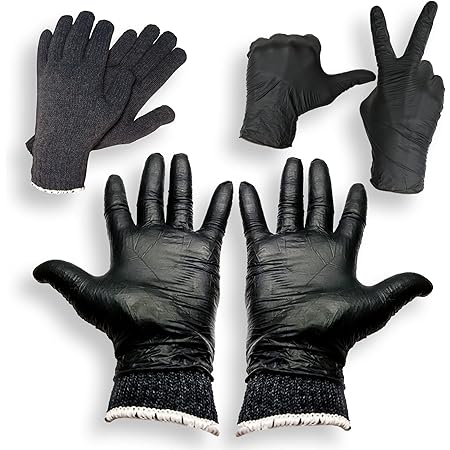 Ove Glove Charbasil Grilling Glove Pack 30 Nitrile Gloves