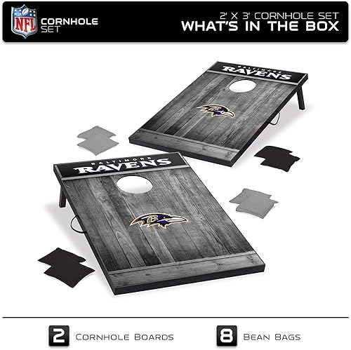 Vista 41 de Wild Sports Juego de Cornhole de madera MDF NFL de 2'x3