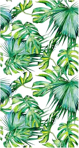 Miniatura 9 de artgeist Mural de pared Tropical de 58 x 110 pulgadas - Mural de pared autoadhesivo para despegar y pegar, calcomanía extraíble, imagen de primera