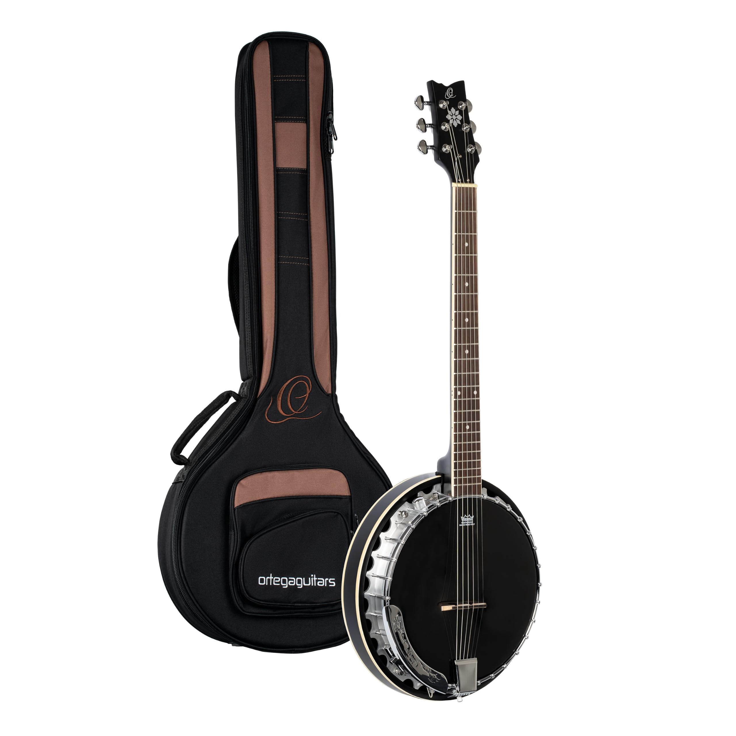 Amazon | ORTEGA オルテガ ギターバンジョー 6弦 エレキ仕様 Raven