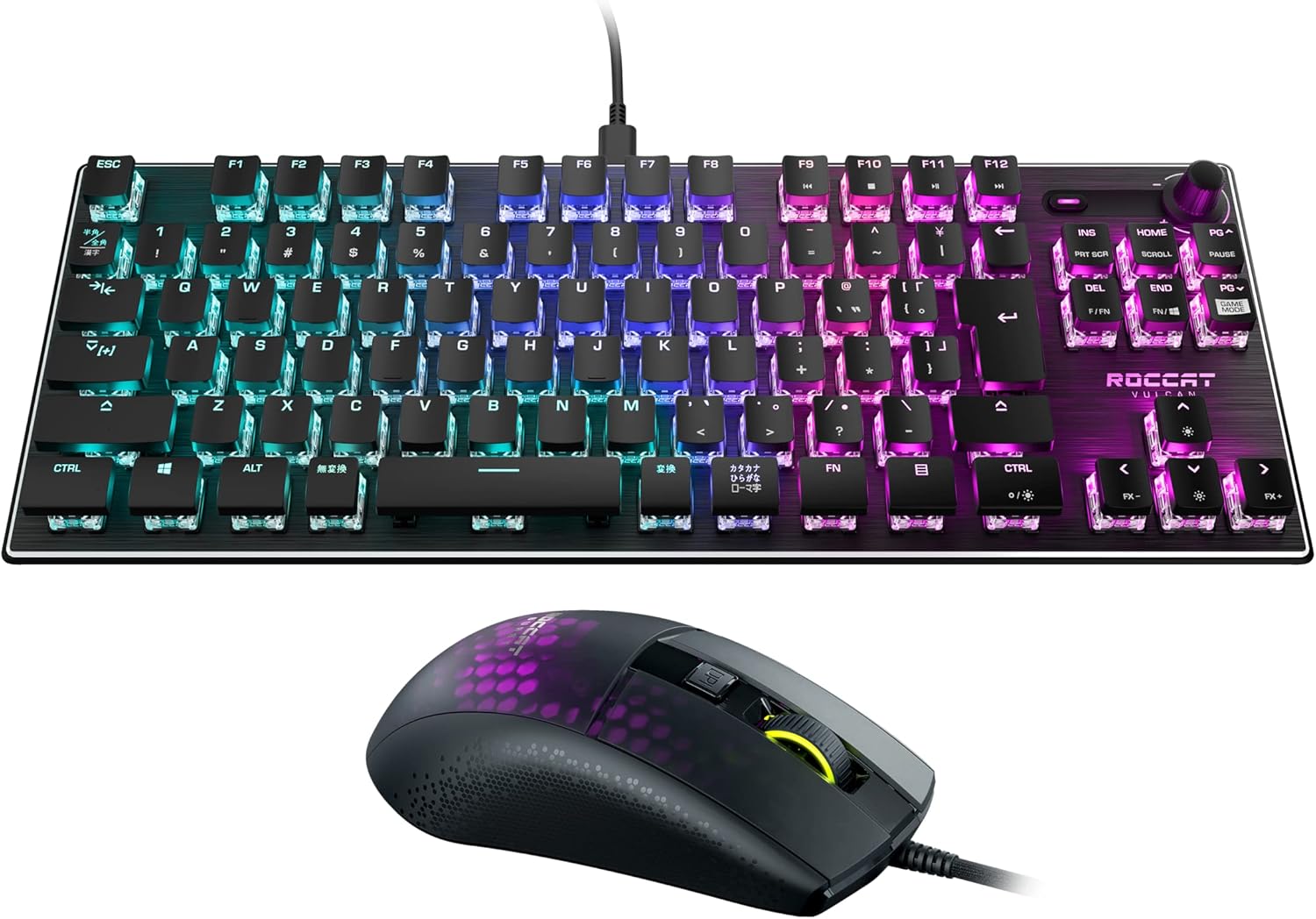 特別セット：キーボード＋マウス】Vulcan TKL 日本語キーボード