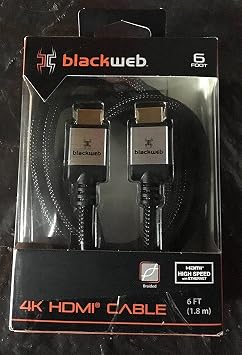 4K Hdmi Cable Black Web