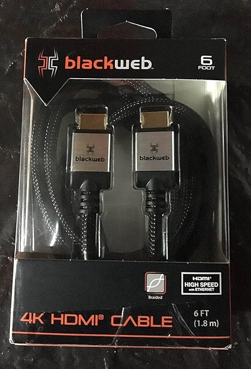 4K Hdmi Cable Black Web