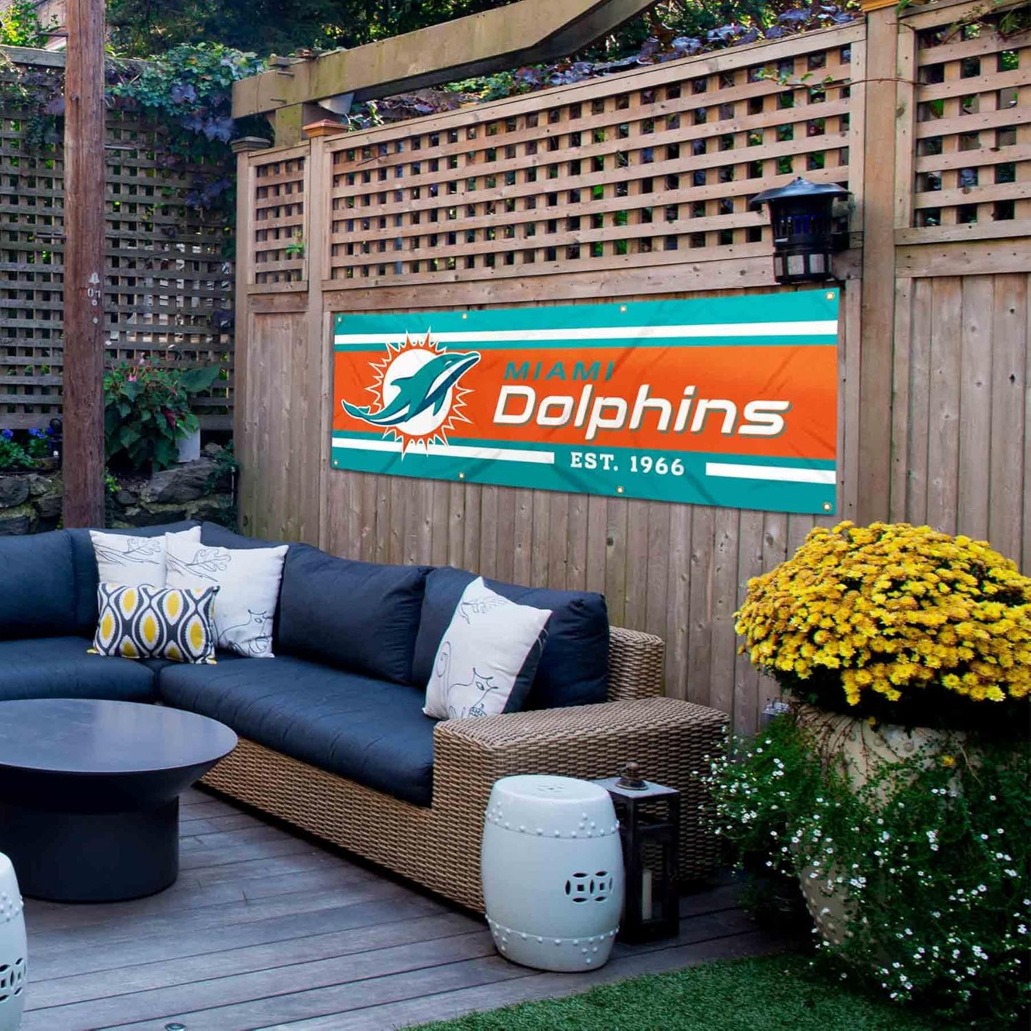Miami Dolphins Large 2x6 Foot Banner - Image 5