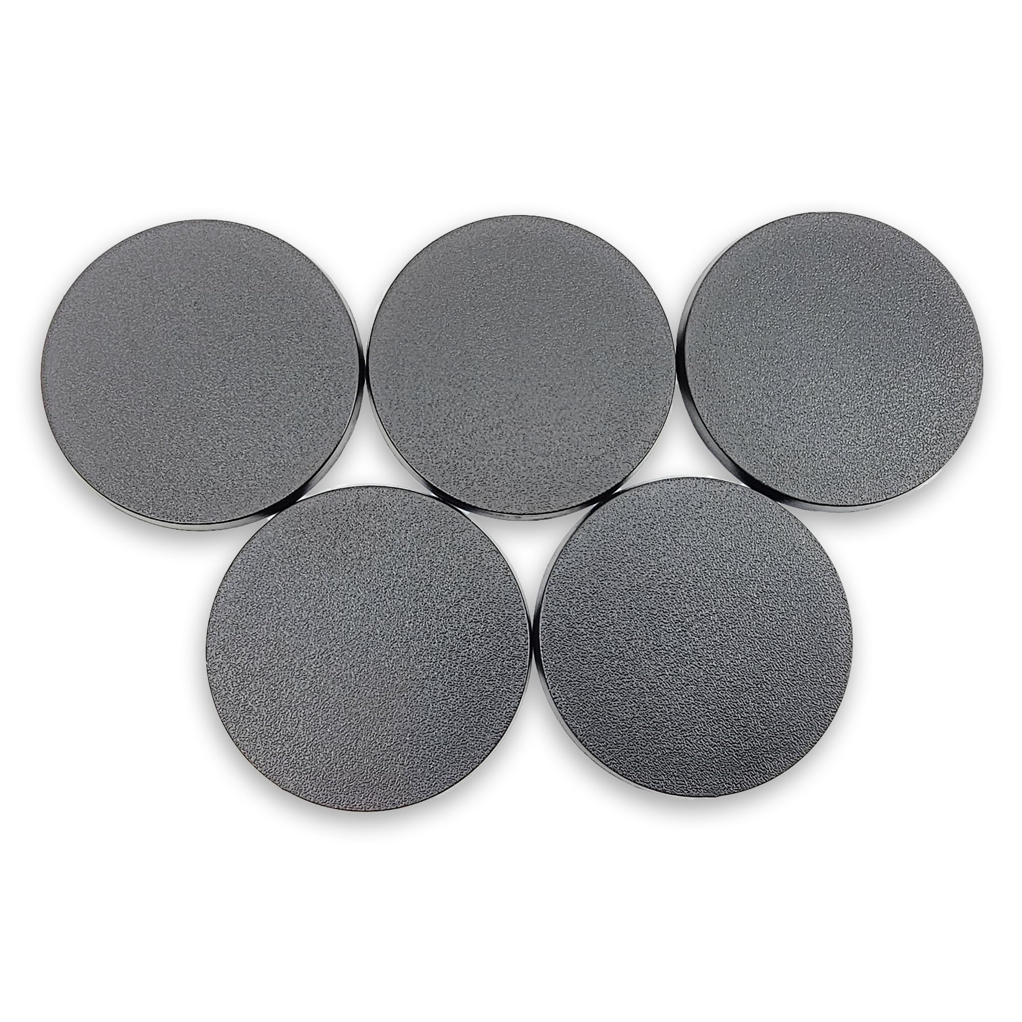 HOBBY HEAVEN By Hobbyists. For Hobbyists. Wargaming 60mm Round Plastic Bases… (5 pcs) — image 1