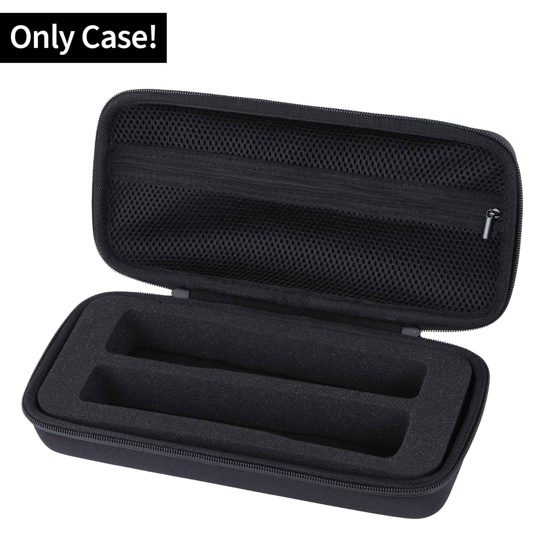 Hart Schutzhülle Kompatibel mit JBL PartyBox Wireless Mic Two Mikrofon System (Schwarz)