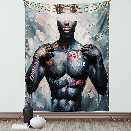 Miniatura 134 de Ambesonne Tapiz de fantasía, paisaje de fantasía con reloj, rayos de cielo de ensueño desde el techo, arte ficticio, colgante de pared ancho para